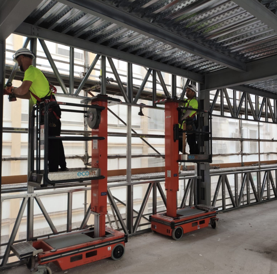 Steel frame